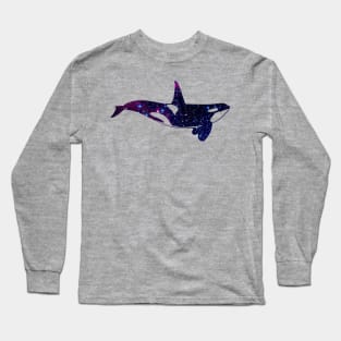 Killer Whale - Stars Long Sleeve T-Shirt